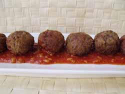 Albóndigas de cordero con tomate